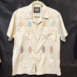 Howler Brothers - Guayabera - Men’s Floral Pattern - Medium